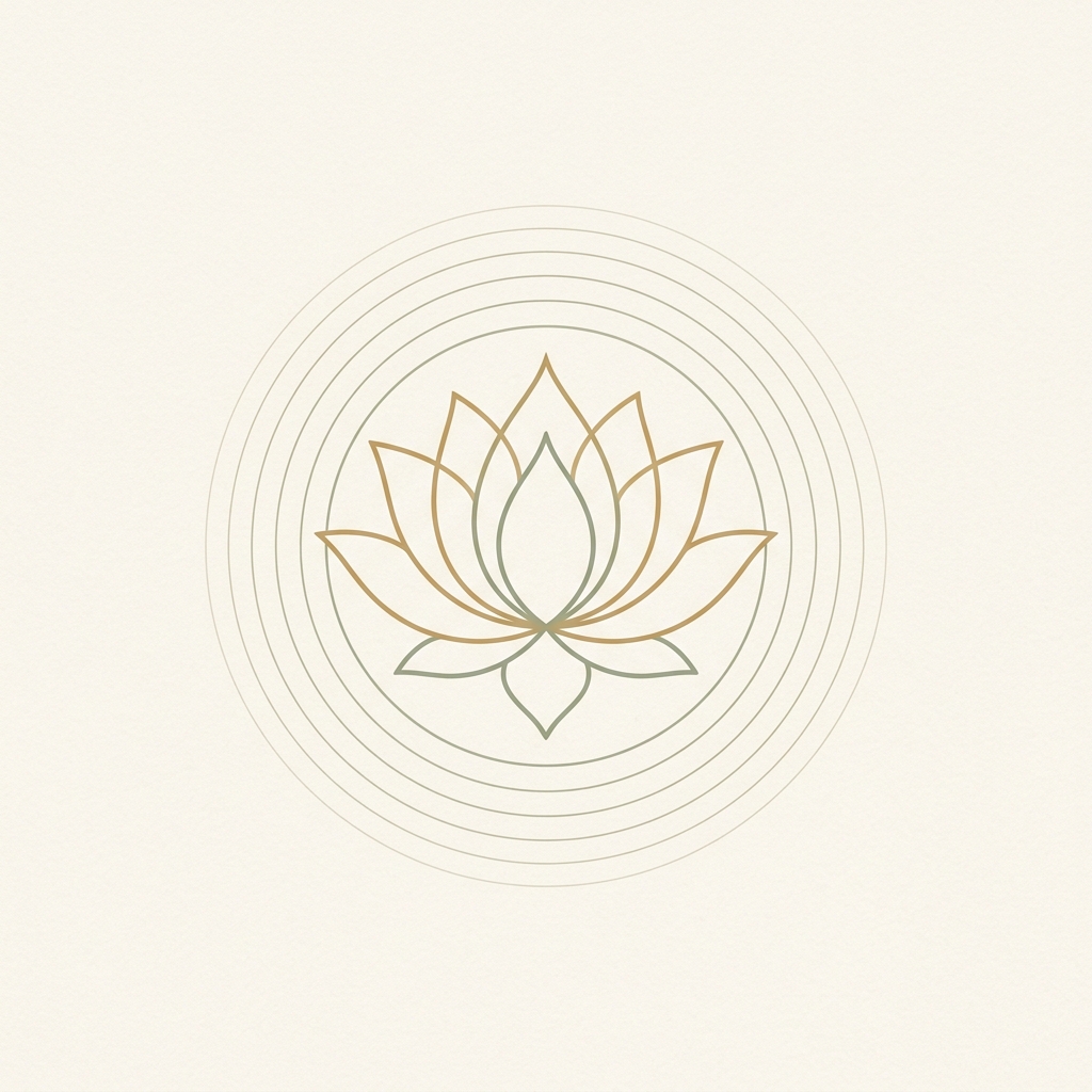 Vedic Sacred Geometry Soothing Lotus Motif